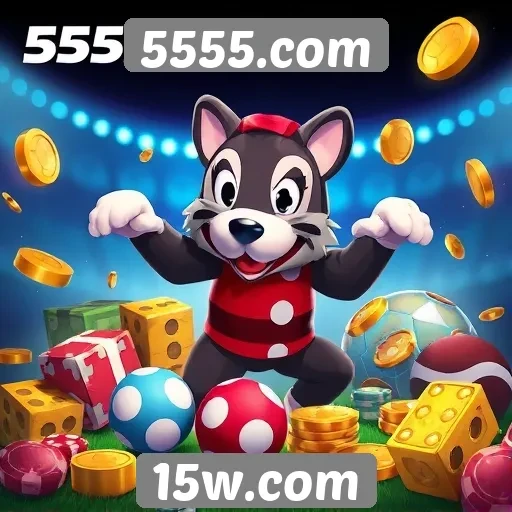 Principais jogos disponíveis em 5555.com